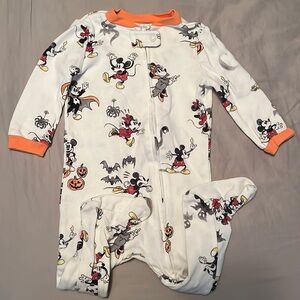 Pottery Barn Mickey Mouse Halloween pajamas